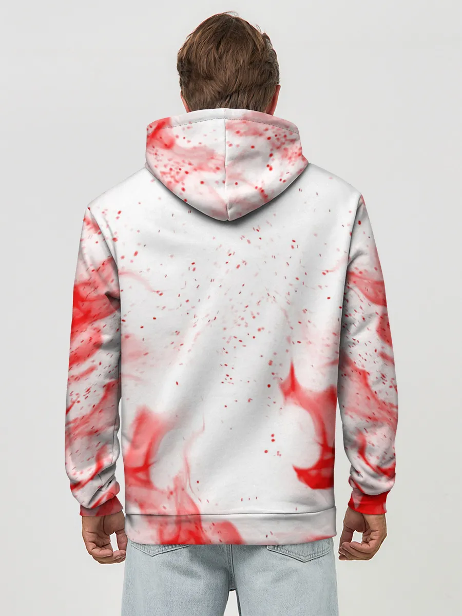 Худи мужской база хлопок / РОБЕРТ ЛЕВАНДОВСКИ / БАВАРИЯ