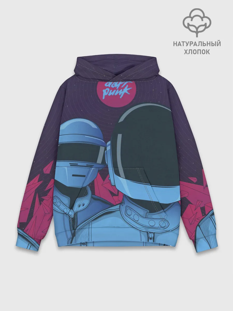 Худи мужской база хлопок / Daft Punk