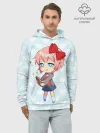 Худи мужской база хлопок / Chibi Sayori