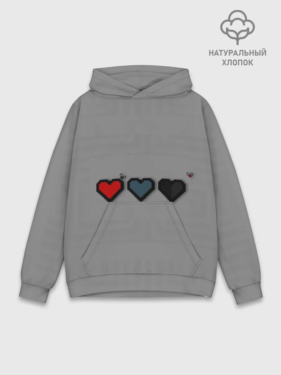 Худи мужской база хлопок / The binding of isaac Lives