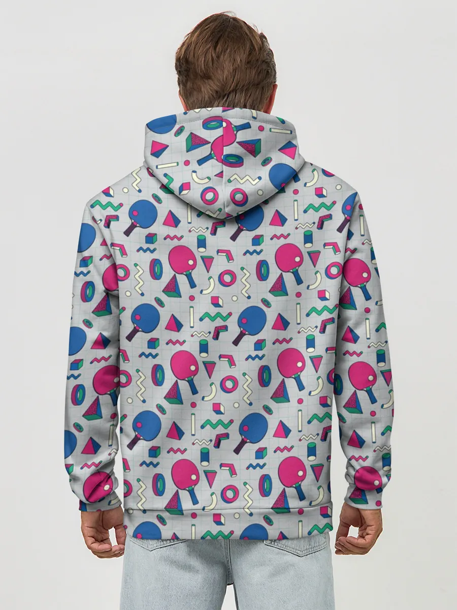 Худи мужской база хлопок / Настольный Теннис