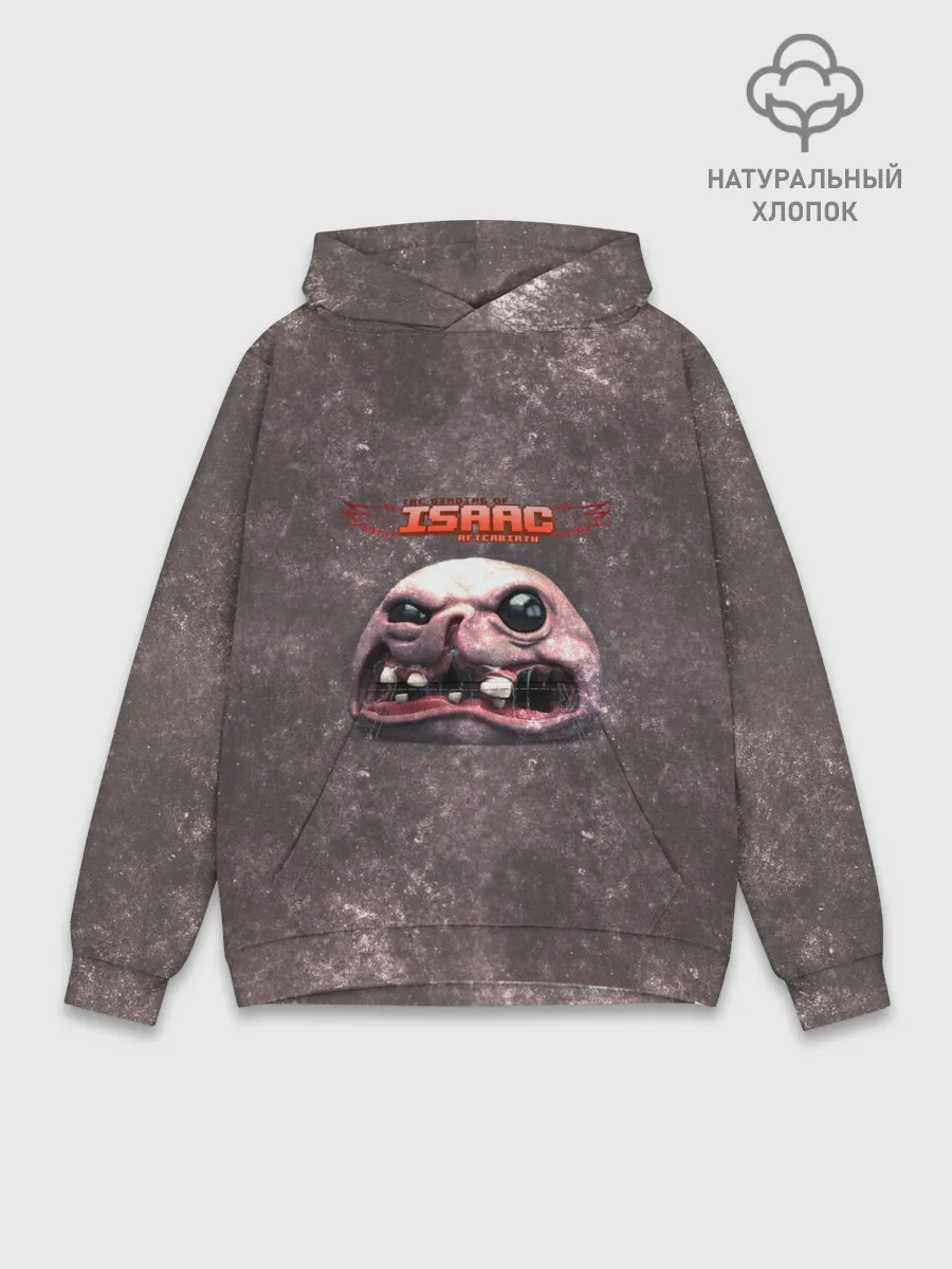 Худи мужской база хлопок / The Binding of Isaac | ГОЛОВА