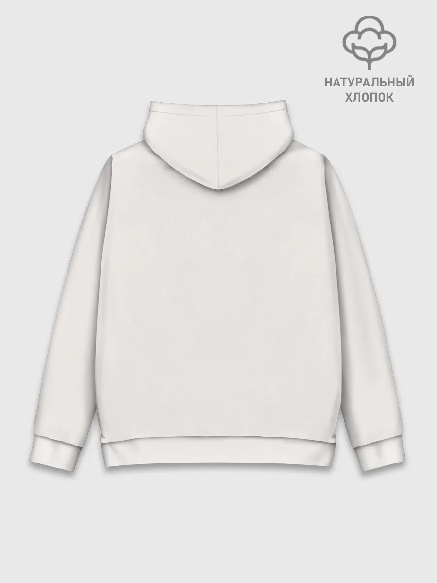 Худи мужской база хлопок / акулы