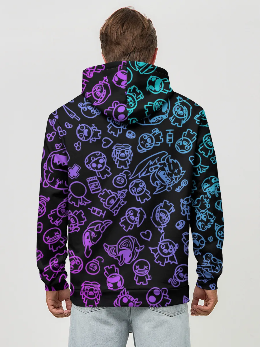 Худи мужской база хлопок / Blue Isaac