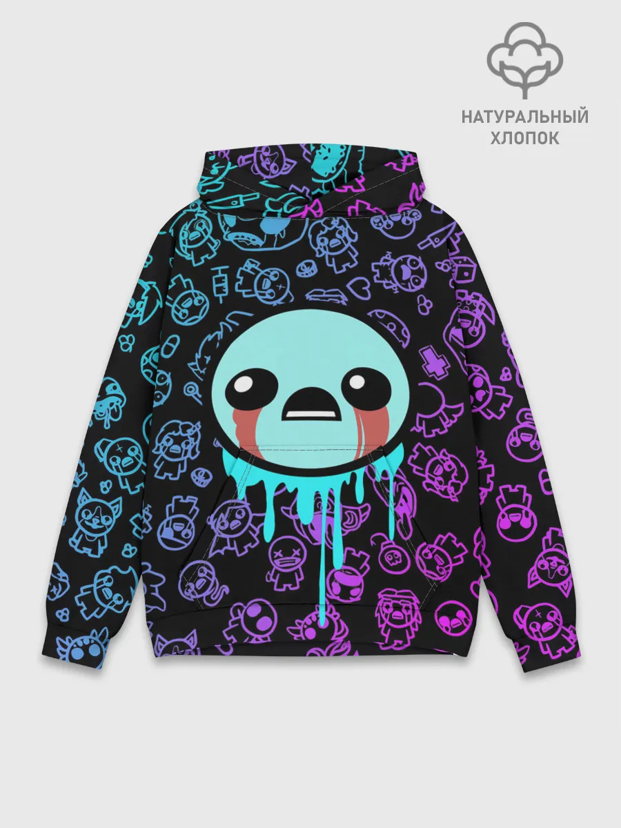 Худи мужской база хлопок / Blue Isaac