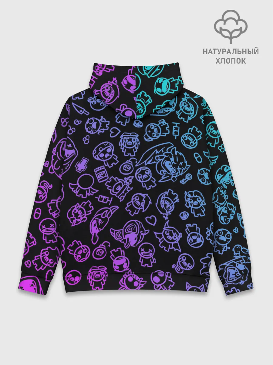 Худи мужской база хлопок / Blue Isaac