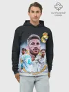 Худи мужской база хлопок / СЕРХИО РАМОС / SERGIO RAMOS