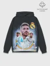 Худи мужской база хлопок / СЕРХИО РАМОС / SERGIO RAMOS