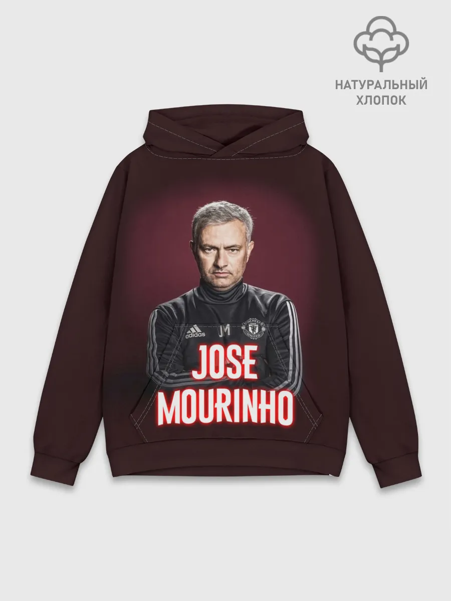 Худи мужской база хлопок / Жозе Моуринью