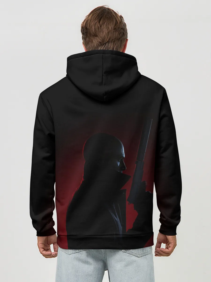 Худи мужской база хлопок / HiTmaN 3