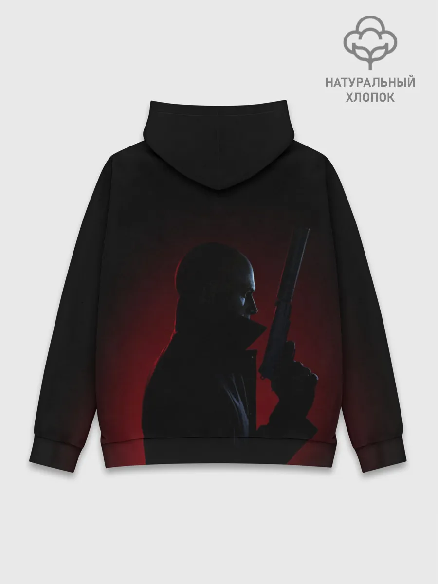 Худи мужской база хлопок / HiTmaN 3