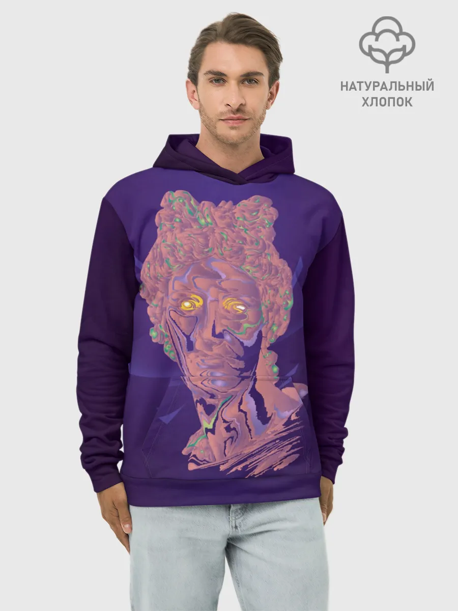 Худи мужской база хлопок / Аполлон YES