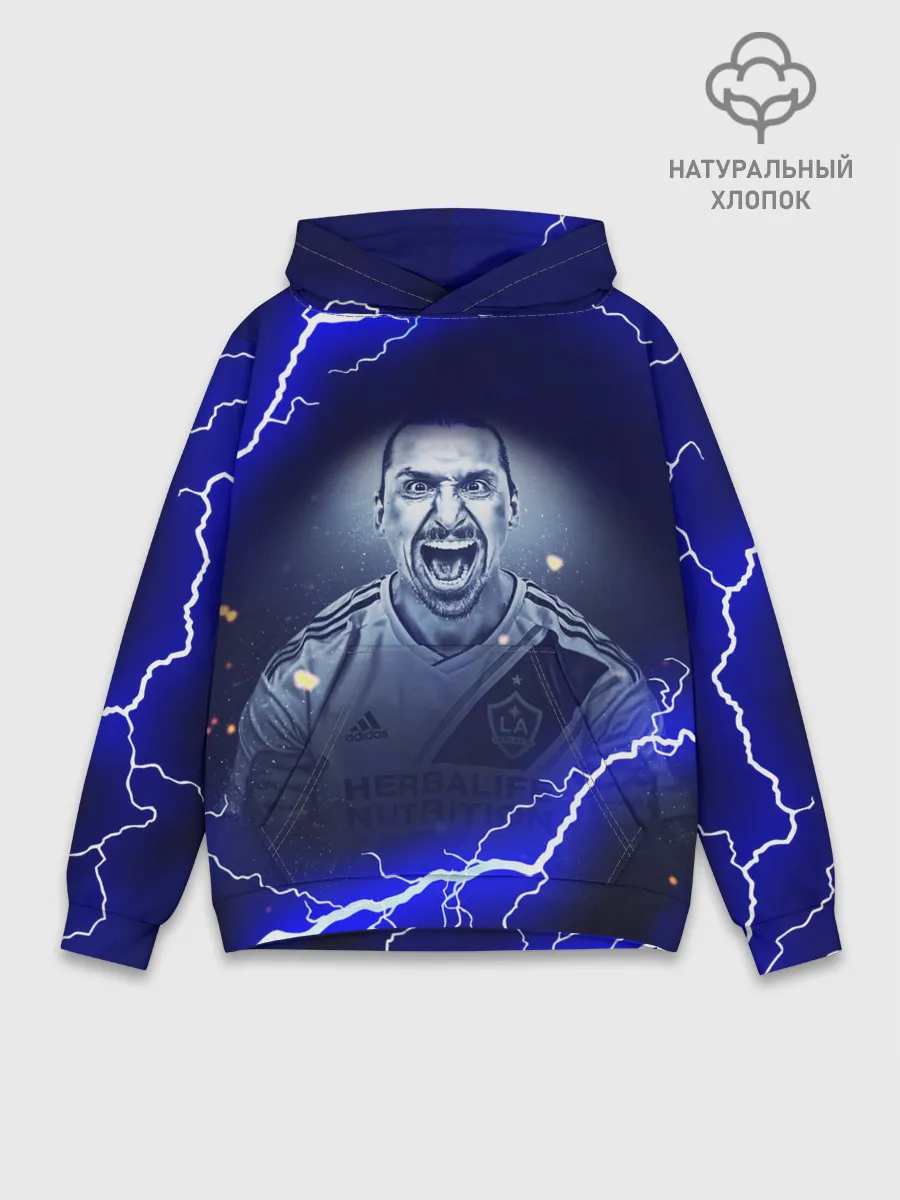 Худи мужской база хлопок / Златан Ибрагимович | ZLATAN
