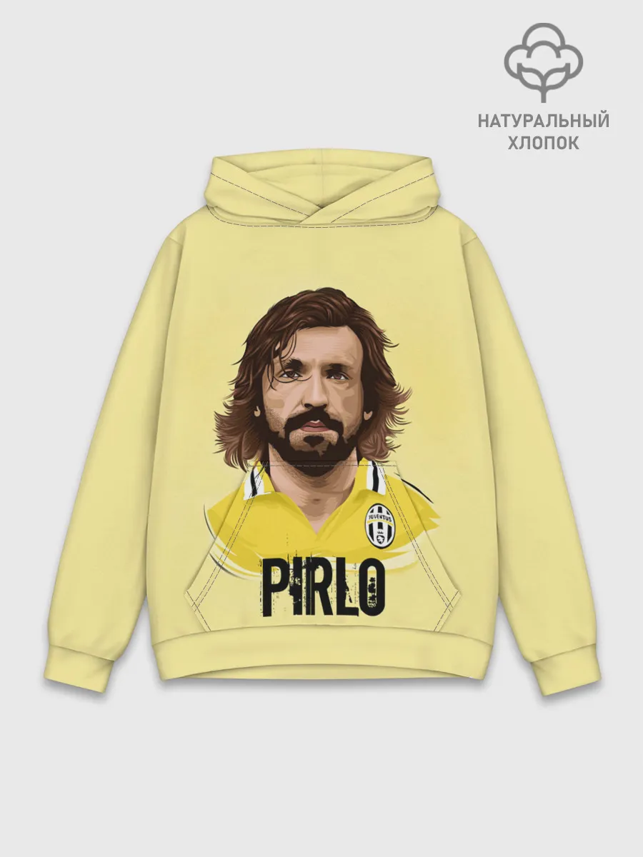 Худи мужской база хлопок / Андреа Пирло