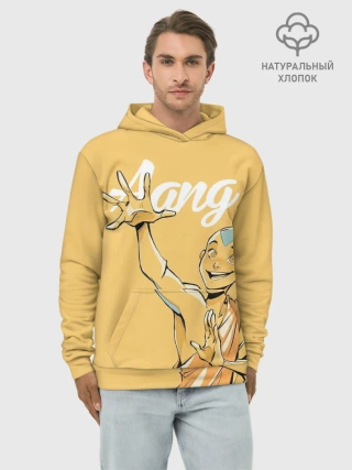 Худи мужской база хлопок / Aang last airbender