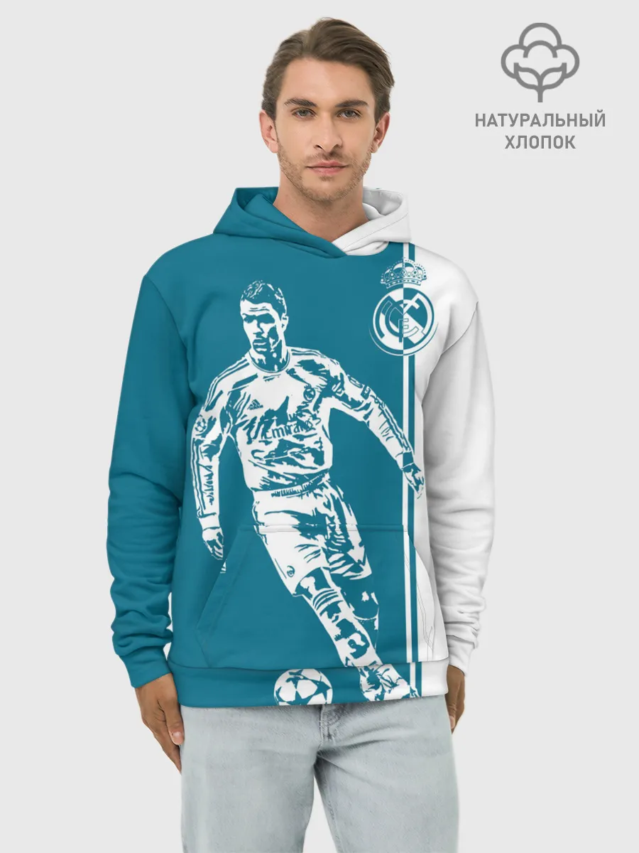 Худи мужской база хлопок / Криштиану Роналду