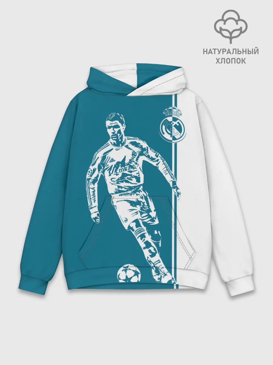 Худи мужской база хлопок / Криштиану Роналду