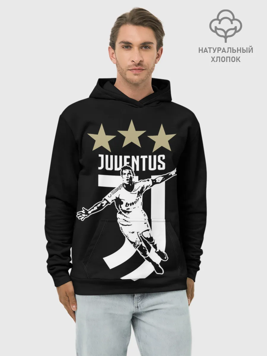 Худи мужской база хлопок / Криштиану Роналду