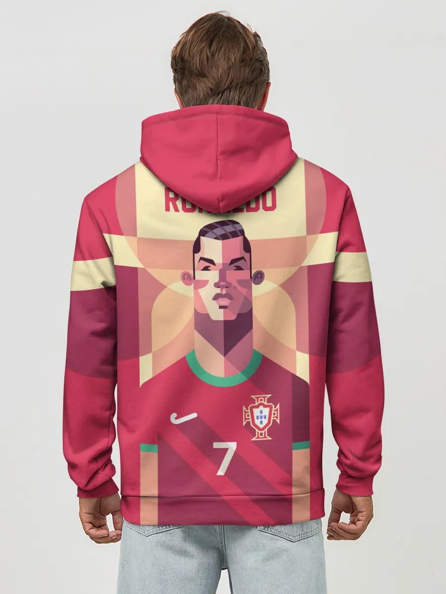 Худи мужской база хлопок / Криштиану Роналду