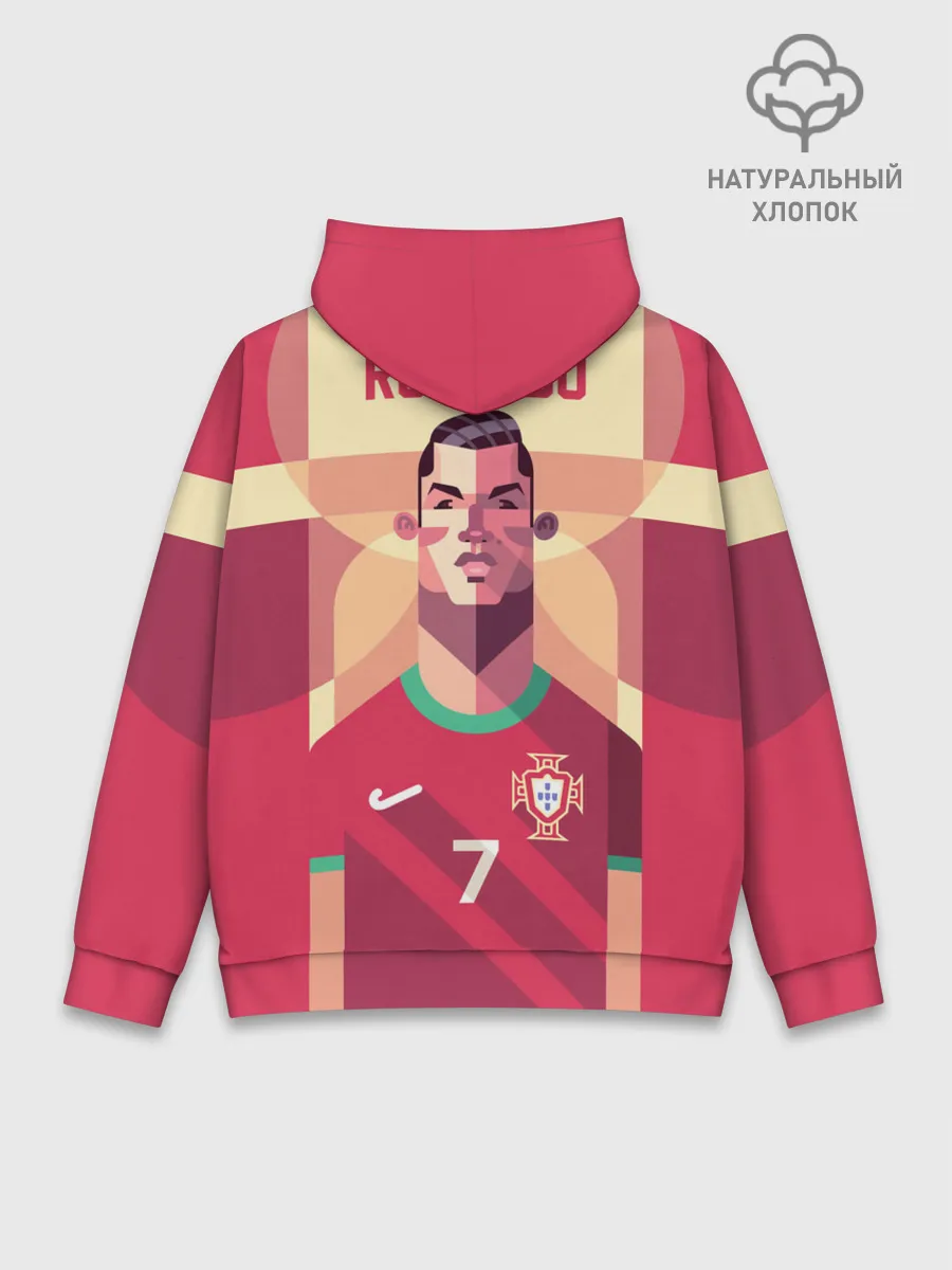 Худи мужской база хлопок / Криштиану Роналду