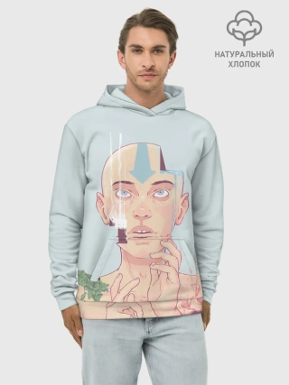Худи мужской база хлопок / The last airbender