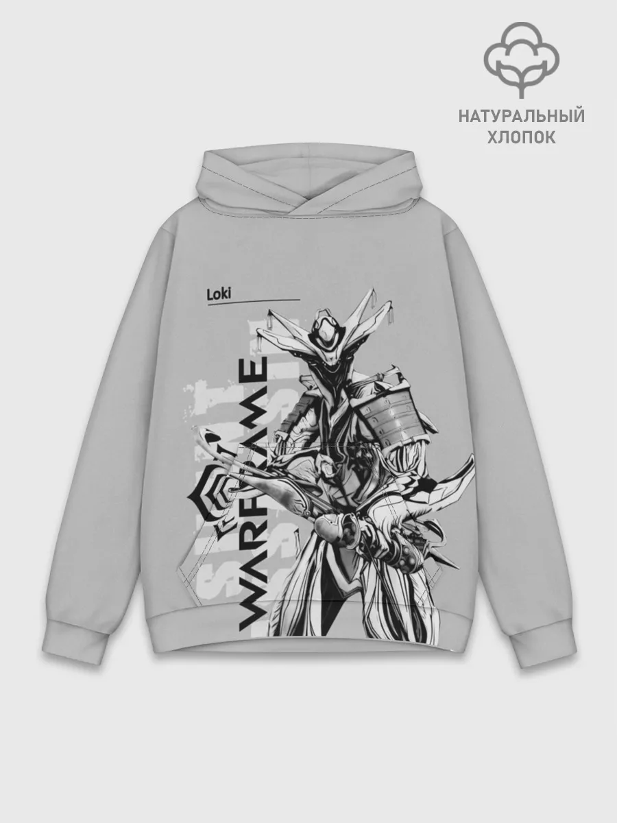 Худи мужской база хлопок / loki
