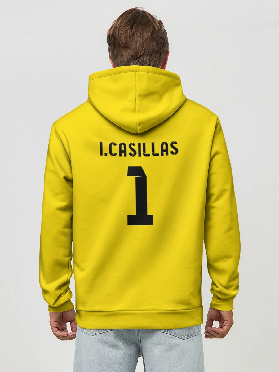 Худи мужской база хлопок / Iker Casillas