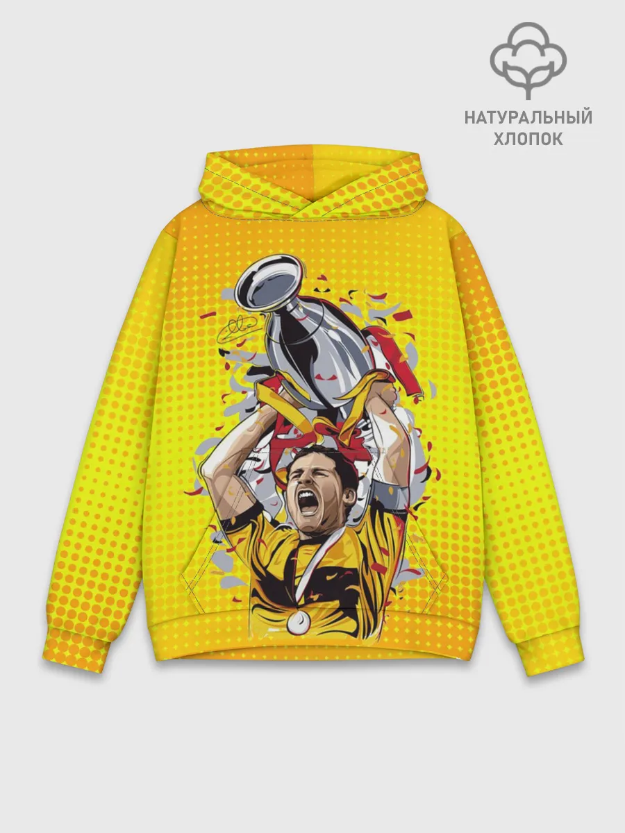 Худи мужской база хлопок / Iker Casillas