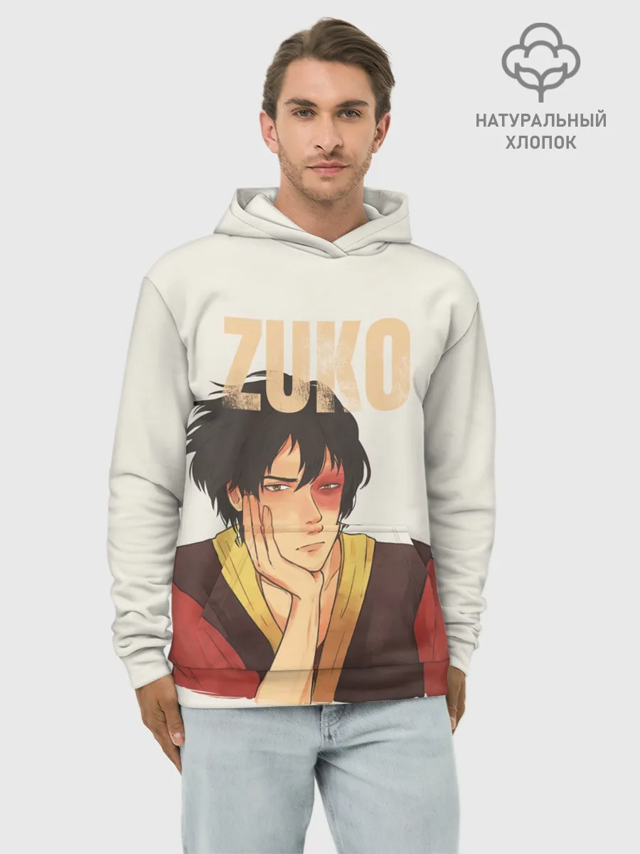Худи мужской база хлопок / Zuko