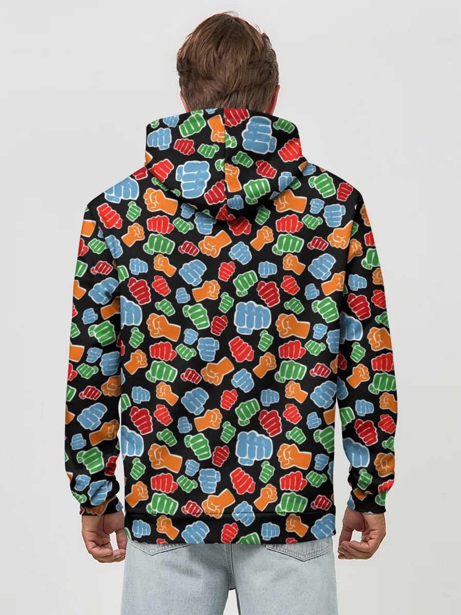 Худи мужской база хлопок / Бойцовский Клуб