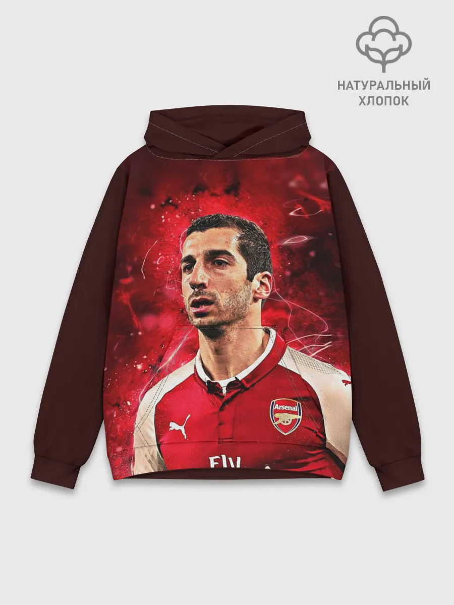 Худи мужской база хлопок / Генрих Мхитарян