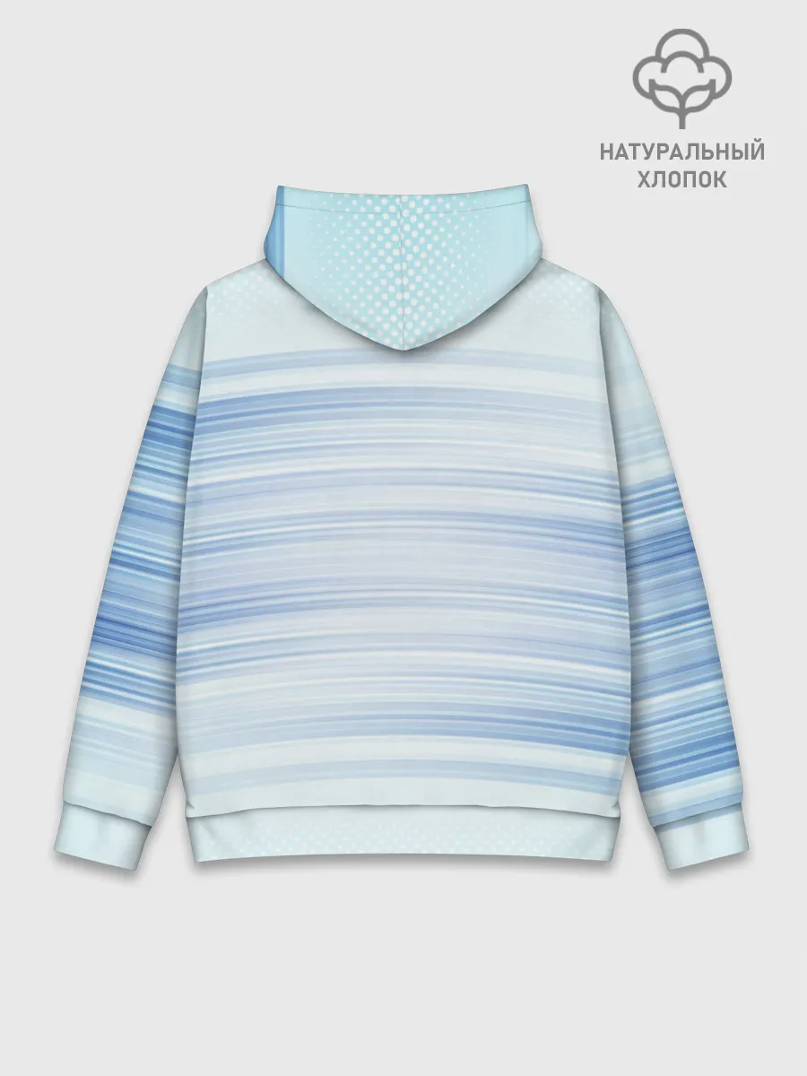 Худи мужской база хлопок / Дельфин