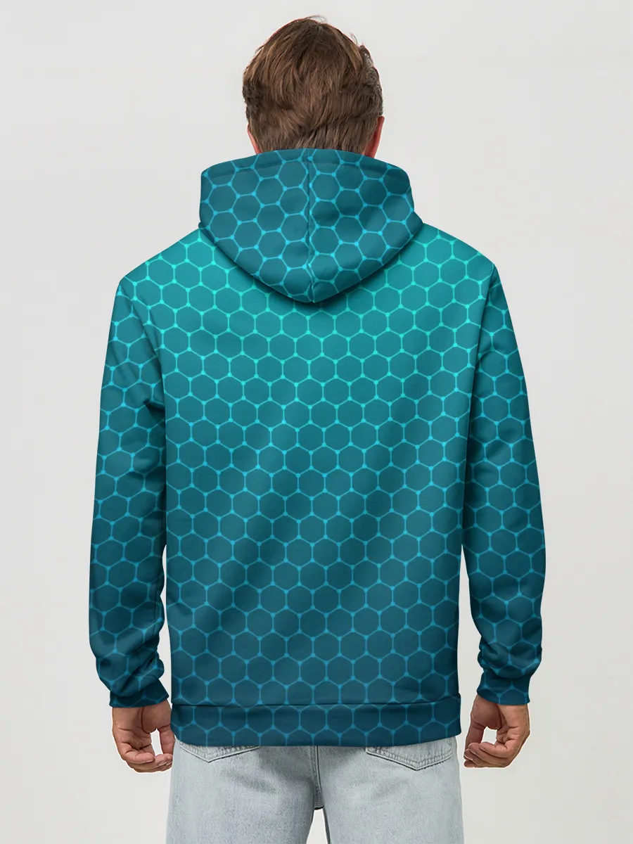 Худи мужской база хлопок / Рыбак