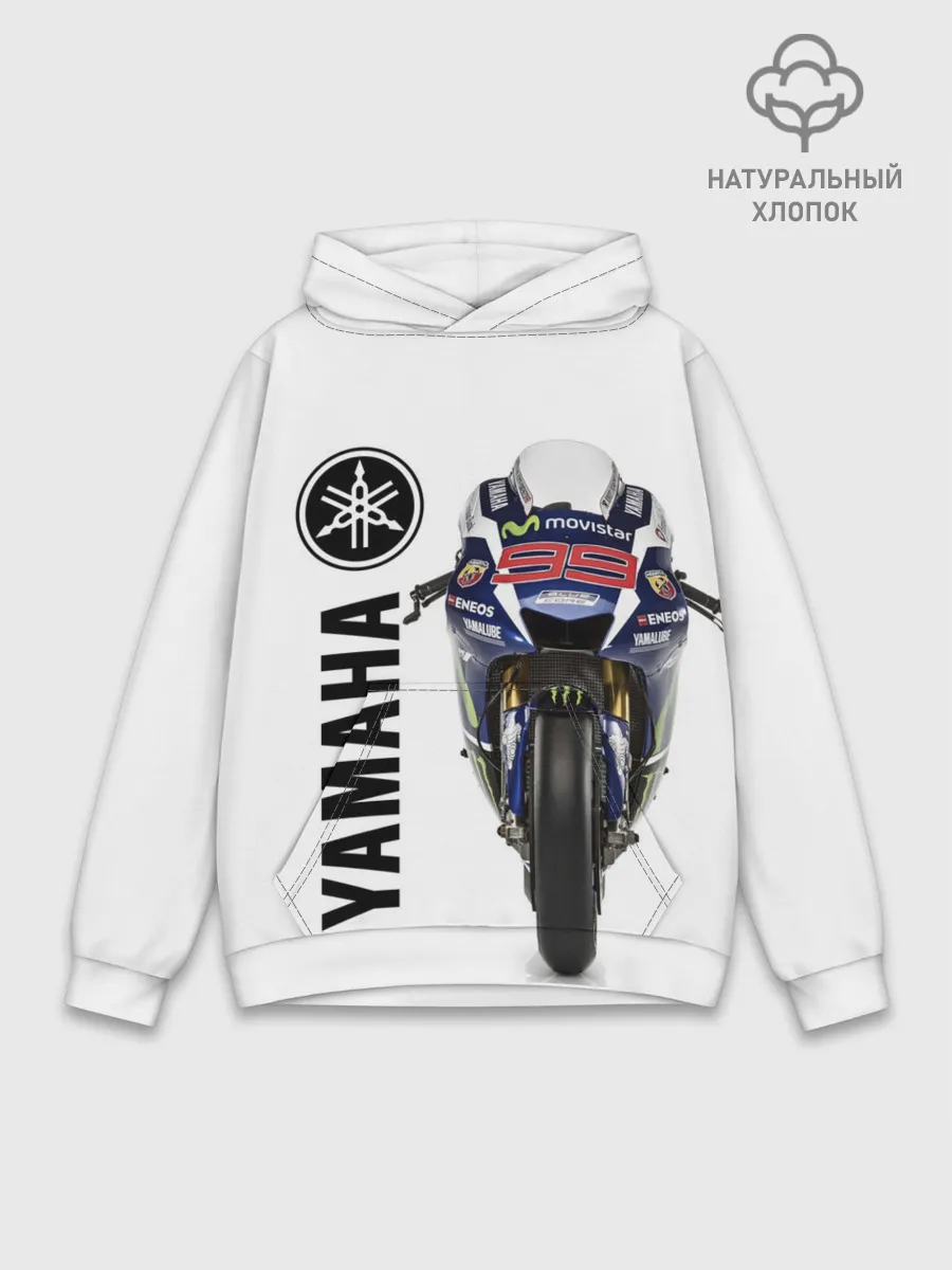 Худи мужской база хлопок / YAMAHA [002]