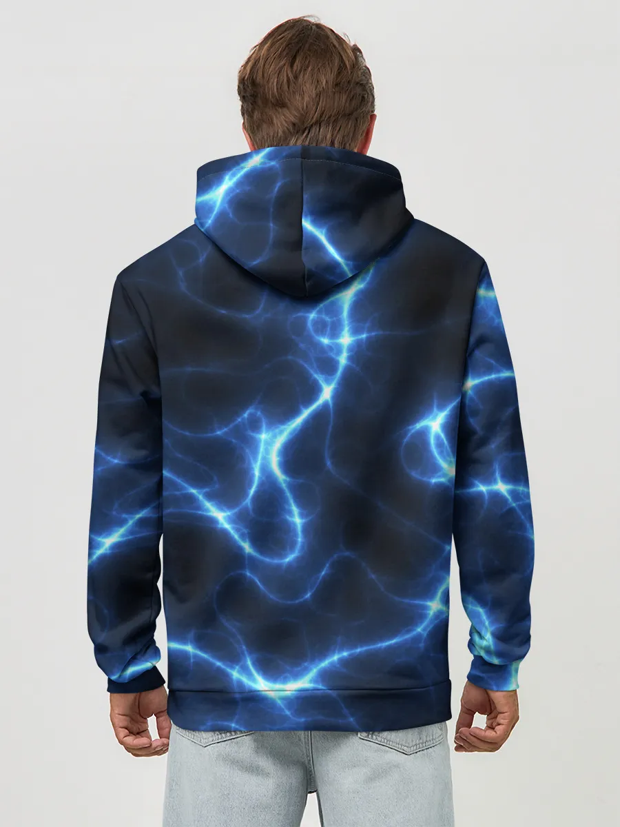 Худи мужской база хлопок / Energy Waves