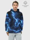 Худи мужской база хлопок / Energy Waves