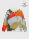 Худи мужской база хлопок / Art Abstraction