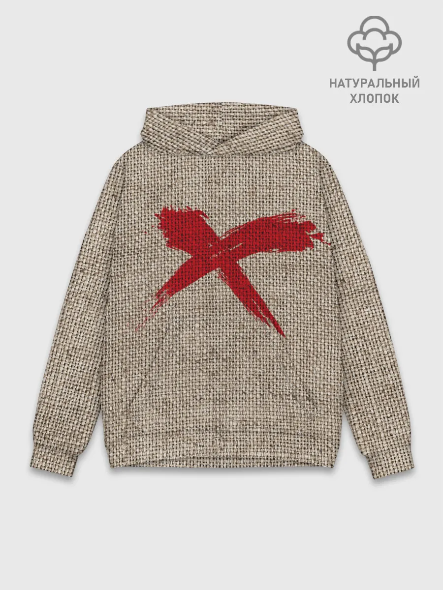 Худи мужской база хлопок / Red Cross