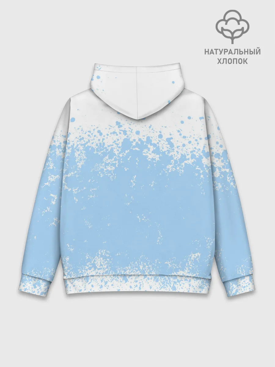 Худи мужской база хлопок / ОДИНОКАЯ ЛОДКА | SAILBOAT