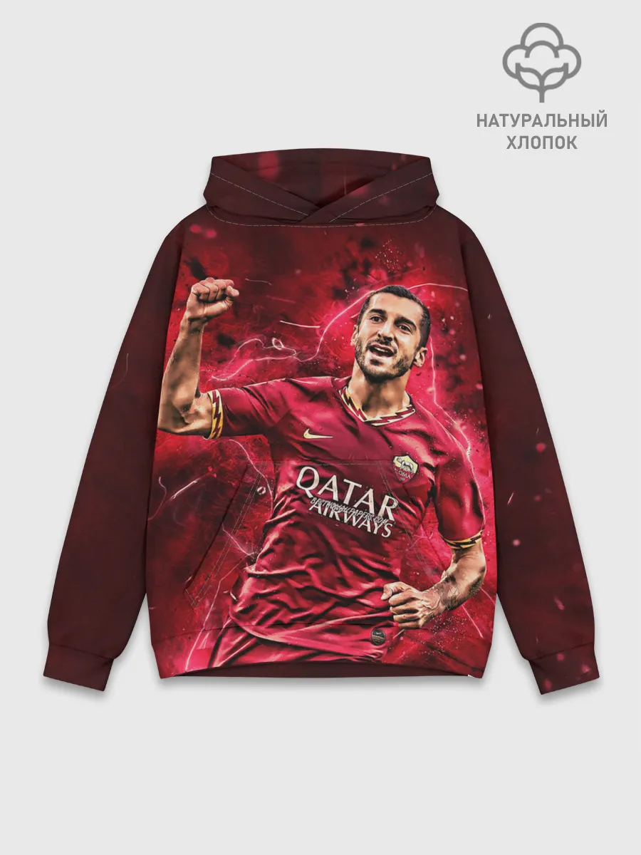 Худи мужской база хлопок / Генрих Мхитарян