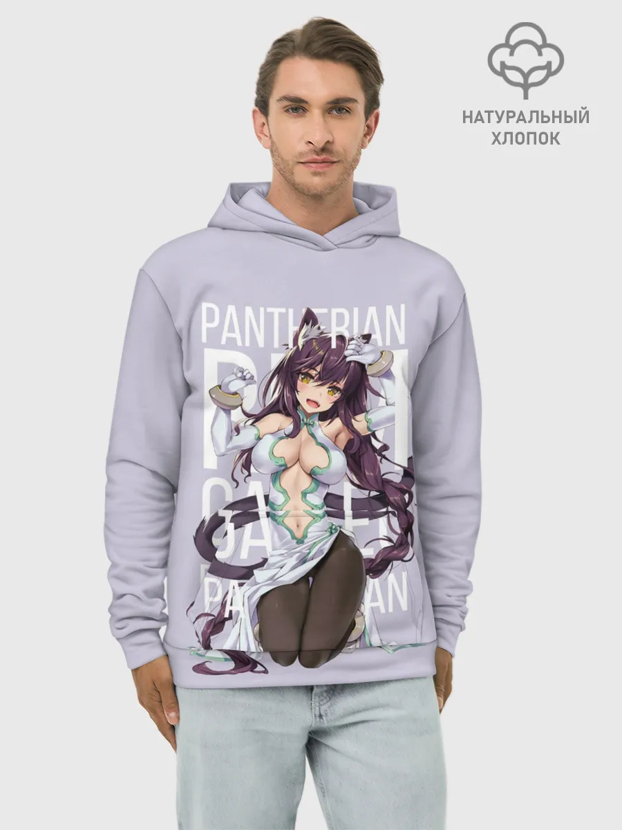 Худи мужской база хлопок / Pantherian