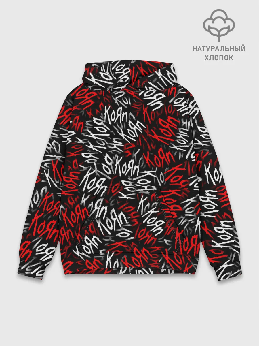 Худи мужской база хлопок / KoЯn KoЯn KoЯn...
