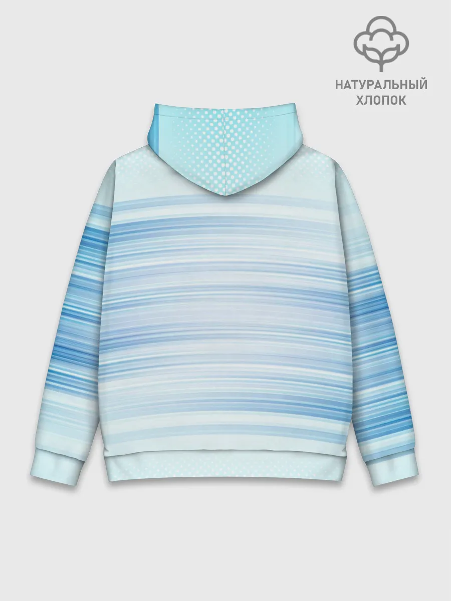 Худи мужской база хлопок / Акула