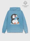 Худи мужской база хлопок / Пингвин