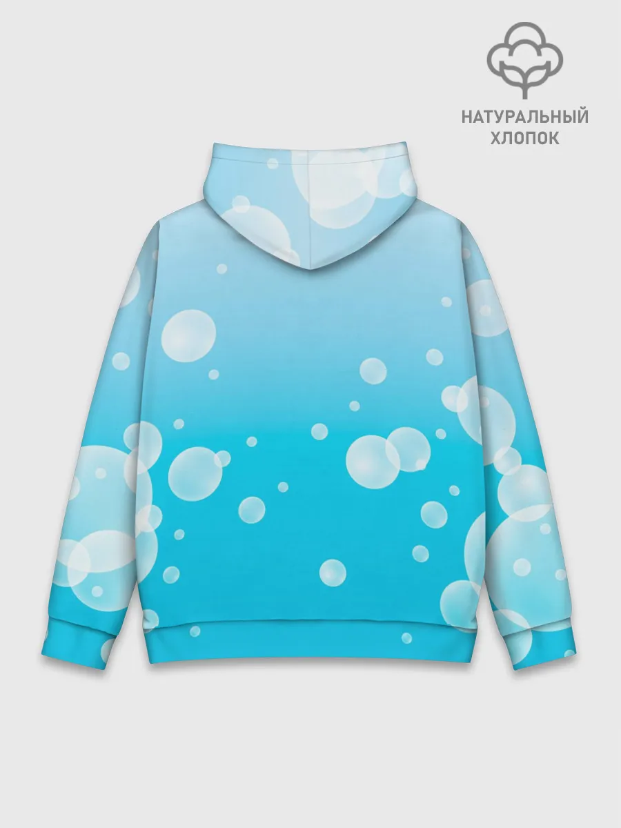 Худи мужской база хлопок / Бумажный кораблик