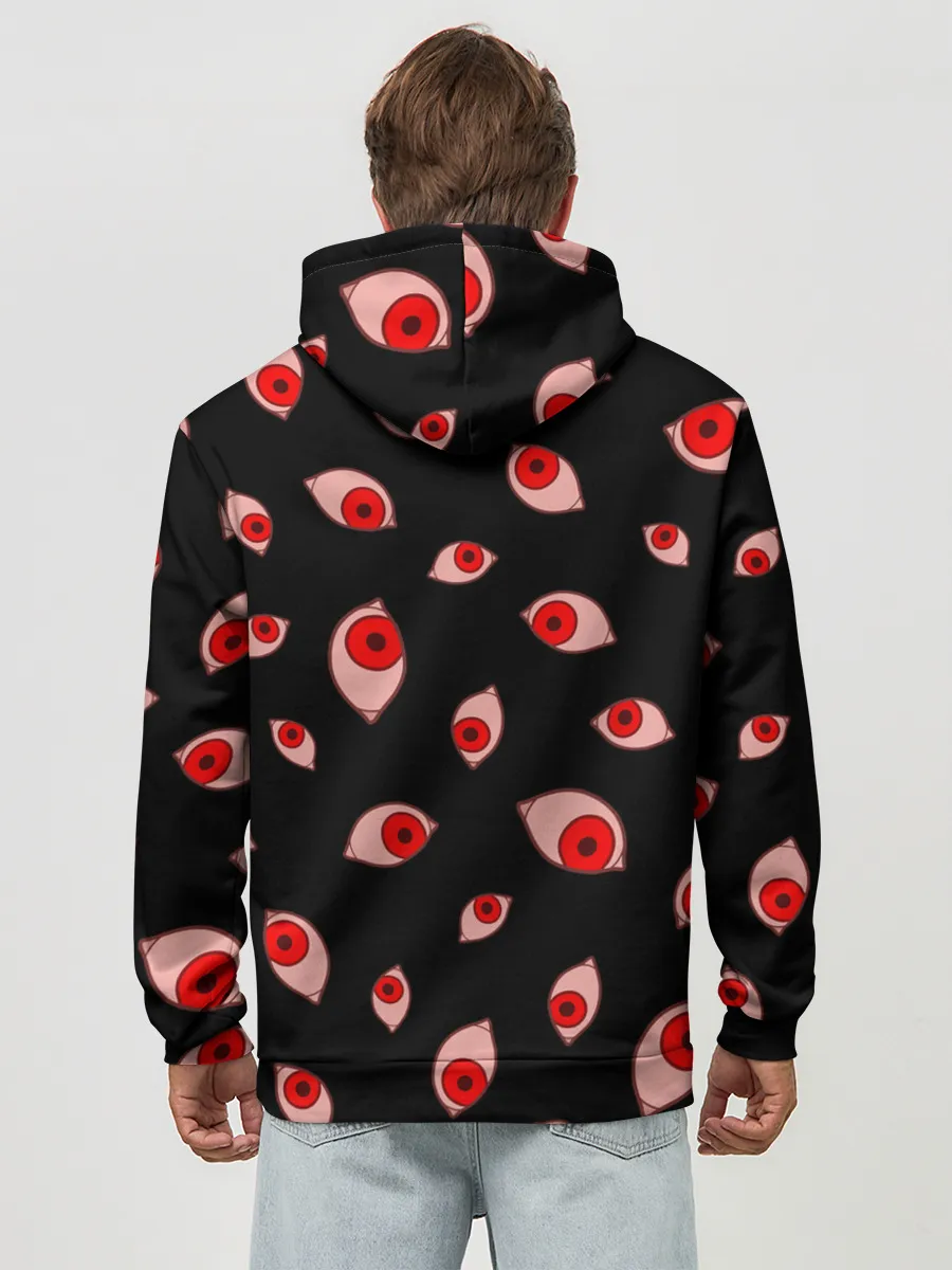 Худи мужской база хлопок / Взгляд тьмы