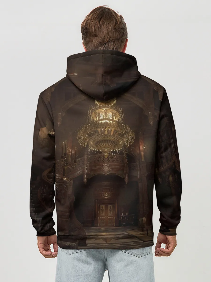 Худи мужской база хлопок / Леди Альсина Димитреску