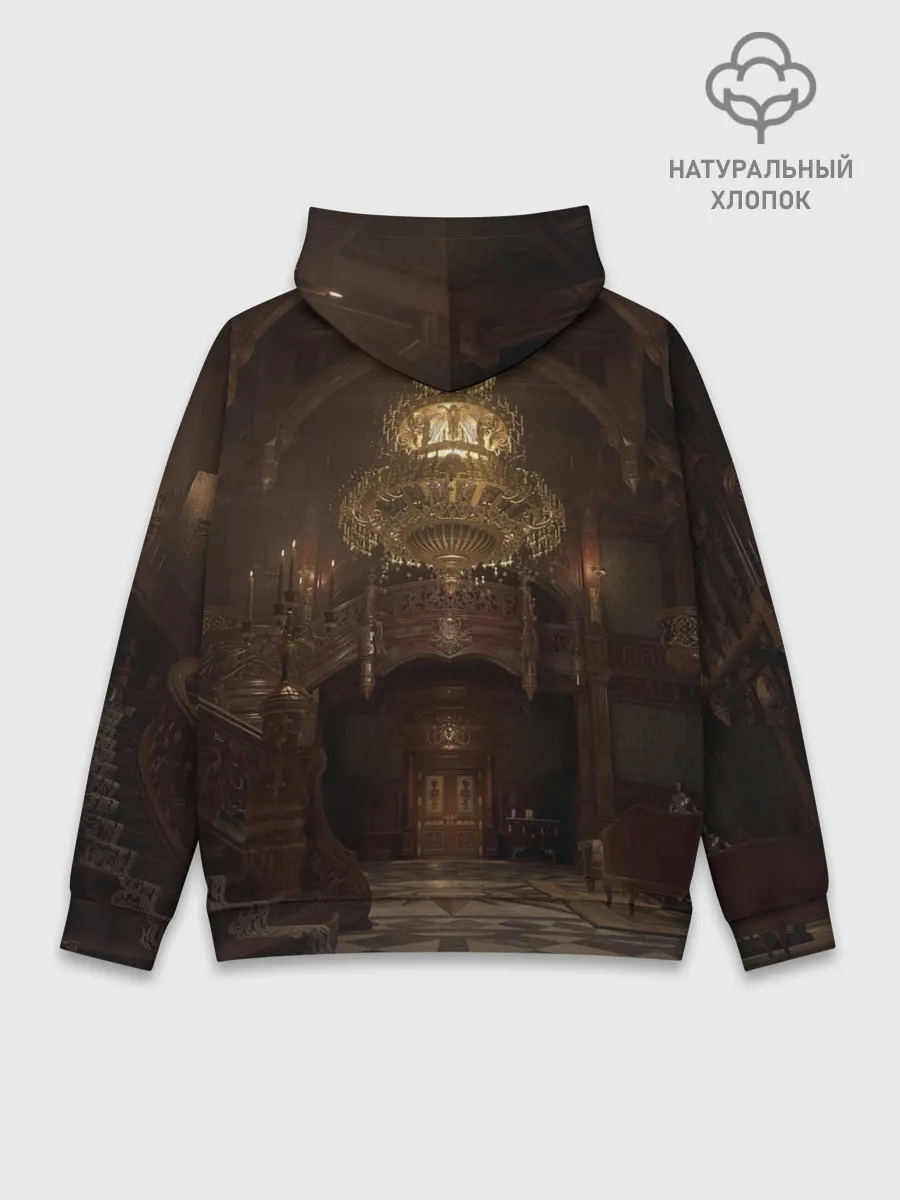 Худи мужской база хлопок / Леди Альсина Димитреску