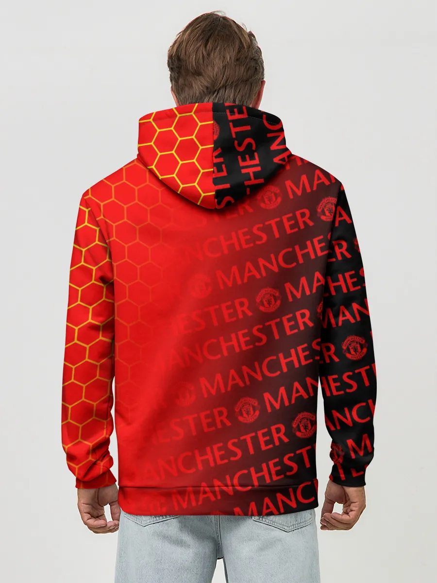 Худи мужской база хлопок / МАНЧЕСТЕР / MANCHESTER UNITED
