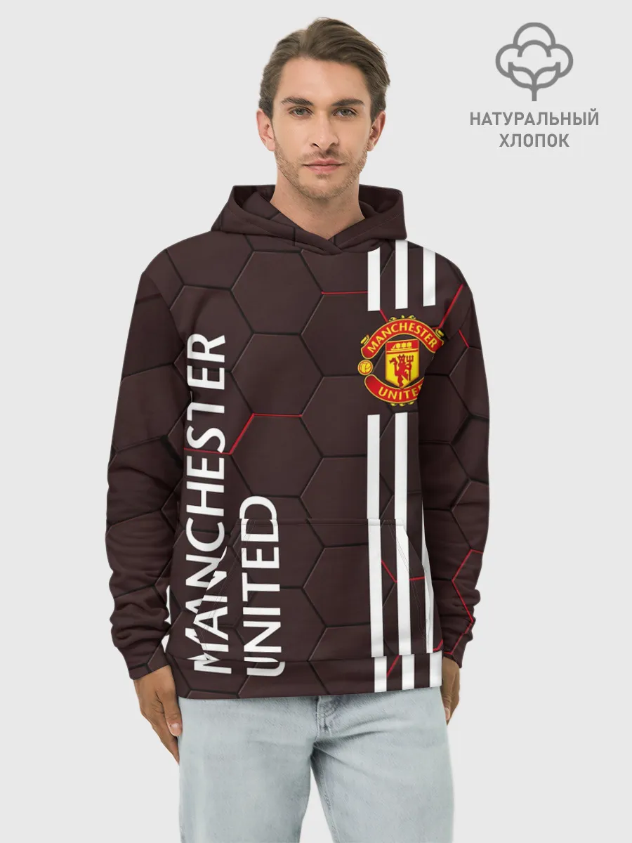 Худи мужской база хлопок / МАНЧЕСТЕР / MANCHESTER / ПЛИТЫ